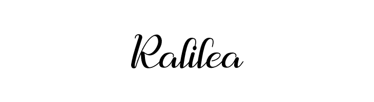Ralilea  Descarca Fonturi Gratis