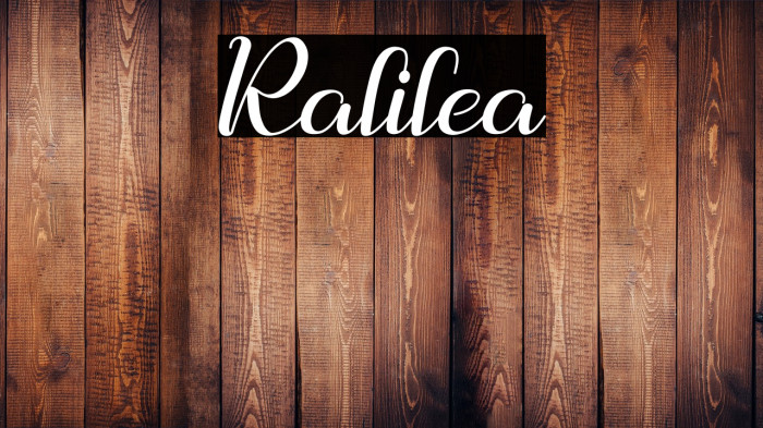 Ralilea Example 2