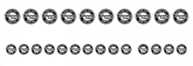 Ralins Demo Script Font OTHER CHARS