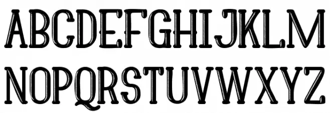 Ralins Demo Schriftart Groß