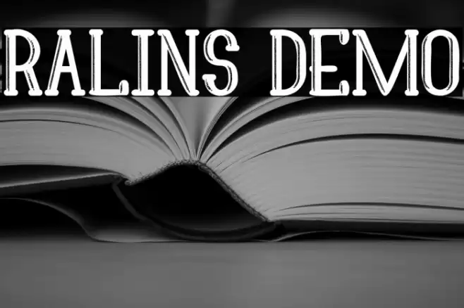 Ralins Demo Font examples