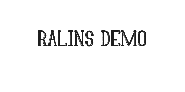 Ralins Demo Logo