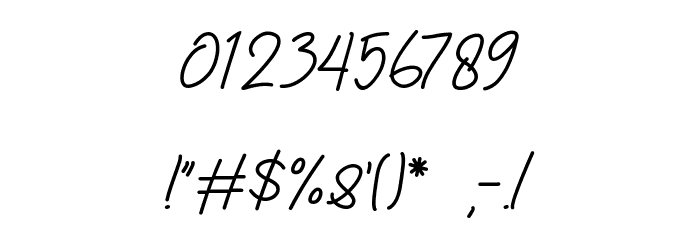 Ralinum Font OTHER CHARS