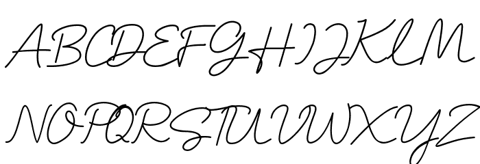Ralinum Font UPPERCASE