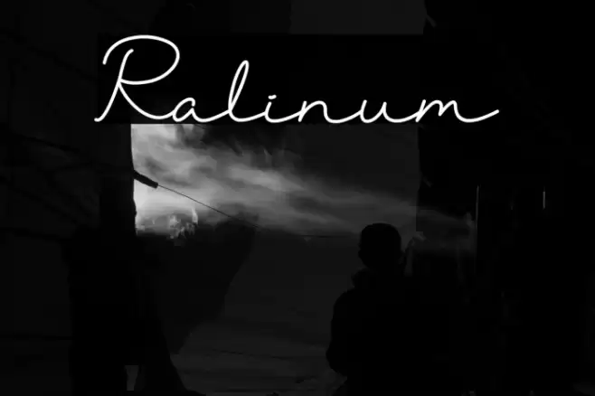 Ralinum フォント examples