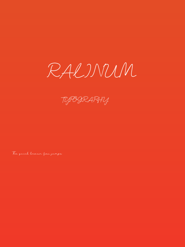 Ralinum Poster