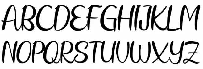 Raliqa Schriftart Groß