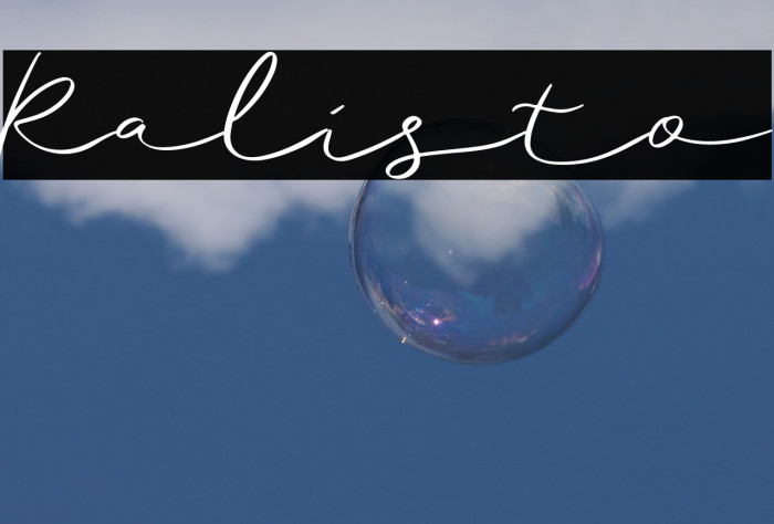Ralisto Font examples
