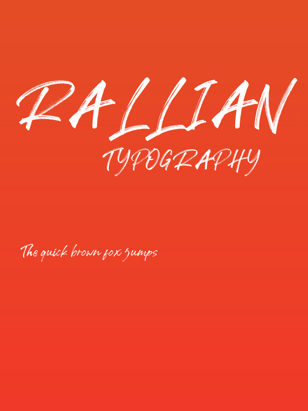 Rallian Poster