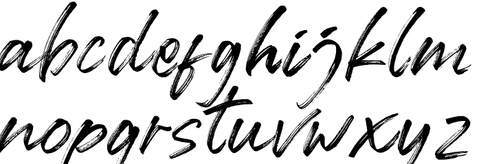 Rallian Font LOWERCASE