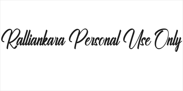 Ralliankara Personal Use Only Logo