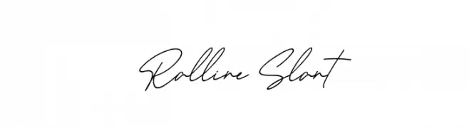 Ralline Slant  Free Fonts Download