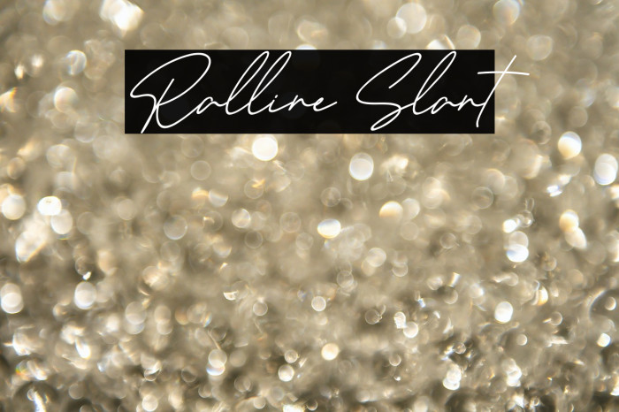 Ralline Slant Example 2