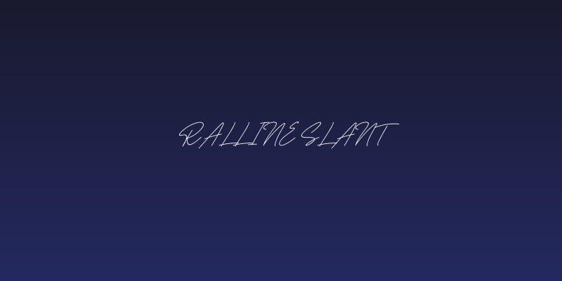 Ralline Slant Social Header