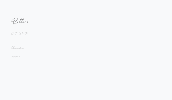 Ralline Business Card