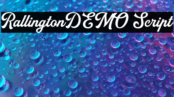 RallingtonDEMO Script Example 3