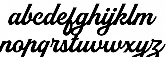 RallingtonDEMO Script Polices MINUSCULES