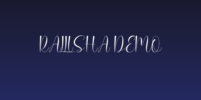 Rallisha Demo Social Header