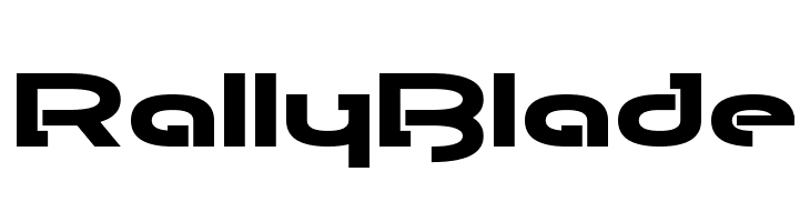 Rally Blade Font