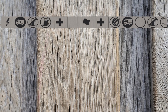 Rally Symbols Font examples