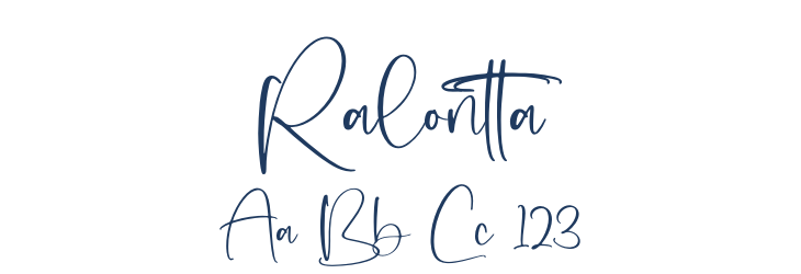 Ralontta Font Preview