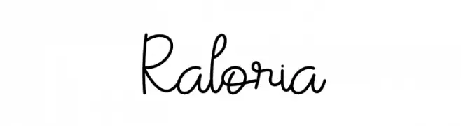 Raloria  Frei Schriftart Herunterladen