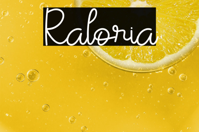 Raloria Example 3