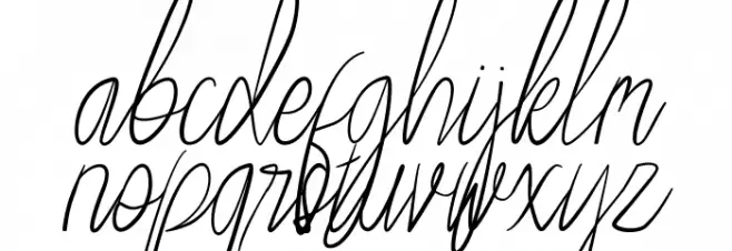 Ralph Bellagni Script Caratteri MINUSCOLO