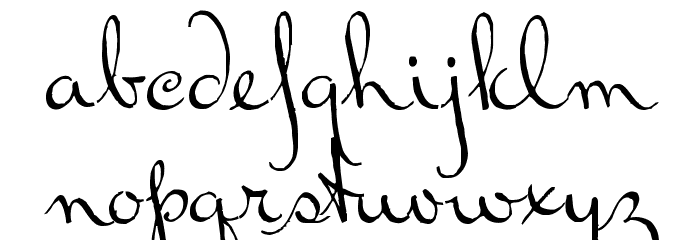 Ralph Walker Font LOWERCASE