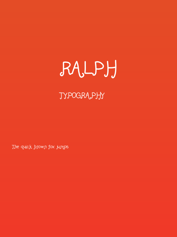 Ralph Poster