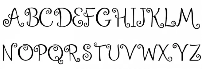 Ralphie Brown Regular Schriftart Groß