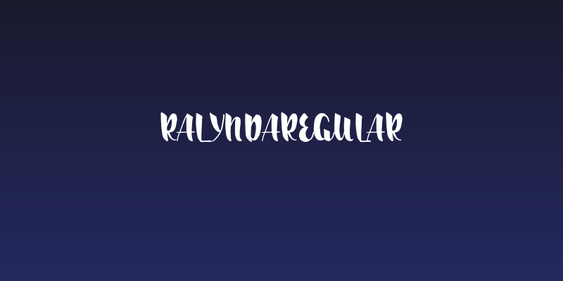 RalyndaRegular Social Header