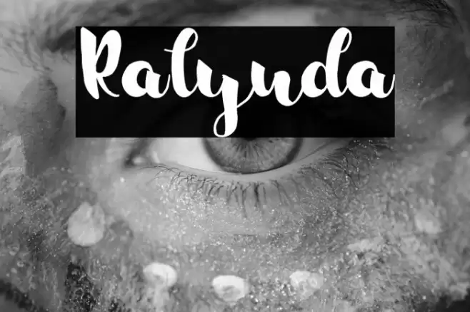 Ralynda Font examples