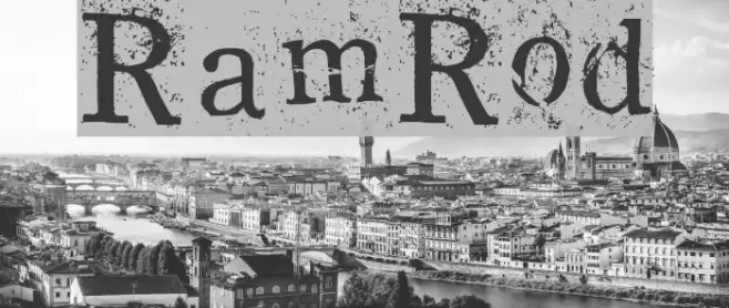 RamRod फ़ॉन्ट examples