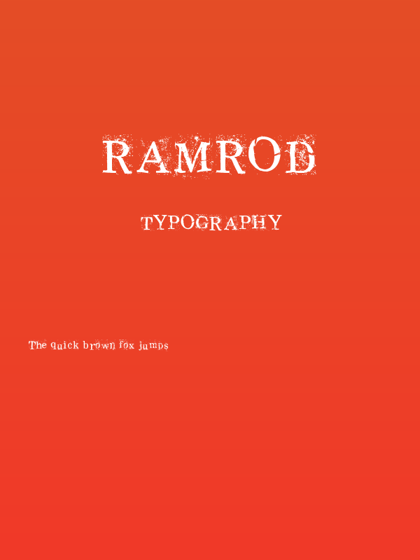 RamRod Poster