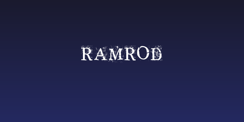 RamRod Social Header