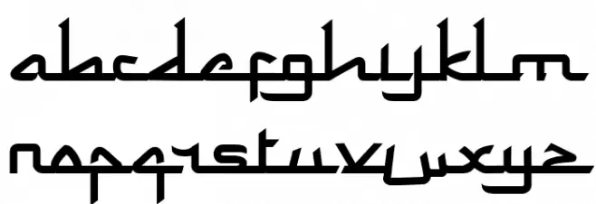 Rama dan Karim Regular Schriftart Groß