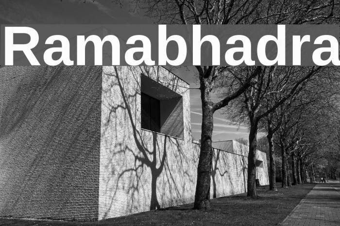 Ramabhadra Font examples