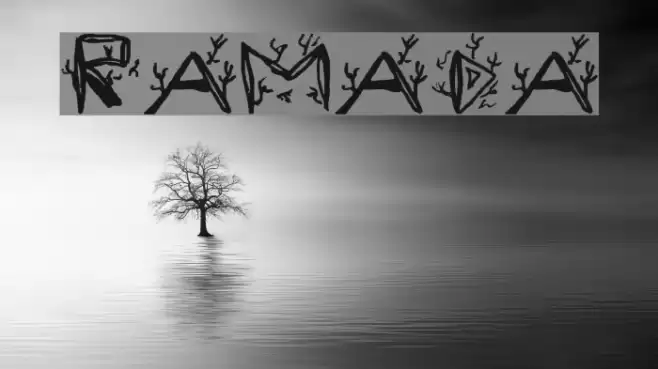 Ramada1 Font examples