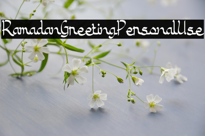 Ramadan Greeting Personal Use Example 2