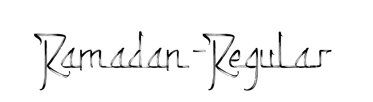 Ramadan-Regular  لخطوط تنزيل