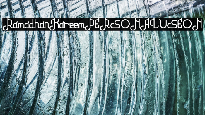 Ramadhan Kareem PERSONAL USE ON Example 1