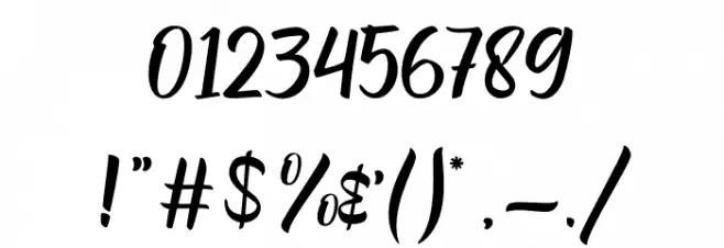 Ramadhan Mubarak Font OTHER CHARS