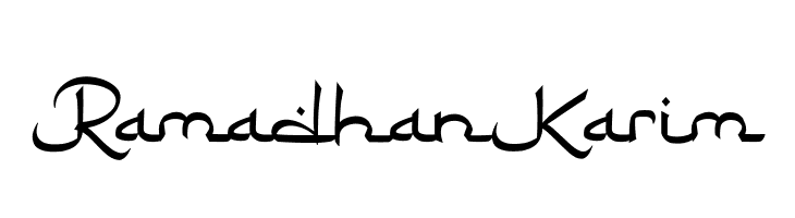 RamadhanKarim  baixar fontes gratis
