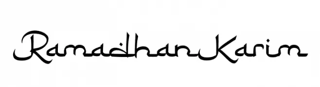 RamadhanKarim  नि: शुल्क फ़ॉन्ट्स डाउनलोड