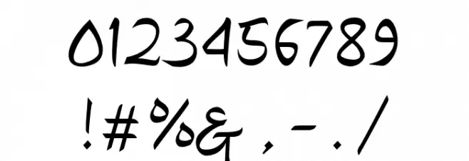 RamadhanKarim Font OTHER CHARS