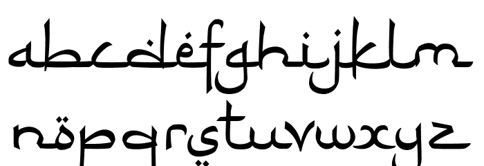 RamadhanKarim Font LOWERCASE