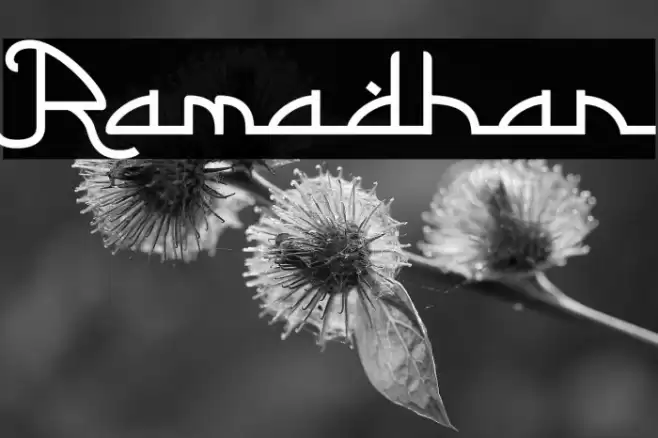Ramadhan Font examples