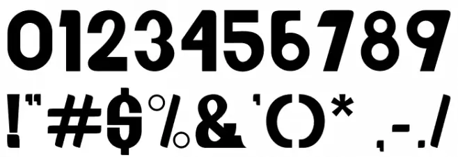 Ramadhani Font OTHER CHARS