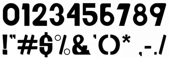 Ramadhani Font OTHER CHARS